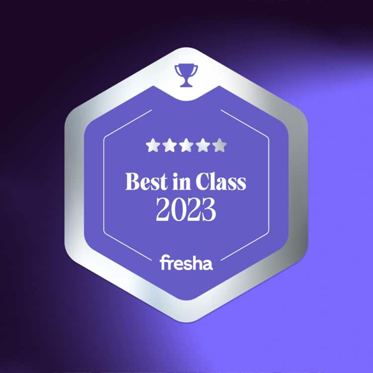 Best in Class 2023' award from Fresha! ??