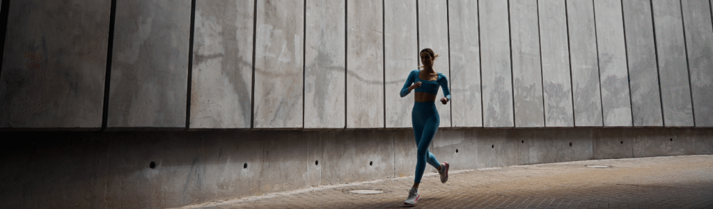 Group of fitness participants exercising outdoors in Dubai during the Dubai Fitness Challenge.
